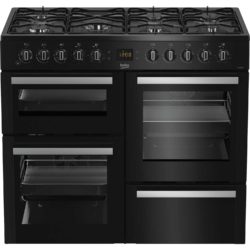 Beko BE10DFK 100cm Dual Fuel Range Cooker in Black